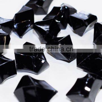 Wholesale Colored Acrylic Ice Stone, Black, Halloween Decoration photo-2