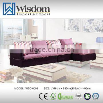 Colors Furniture Black Fashion Design Fabric Cheap Hotel Lobby Sofa