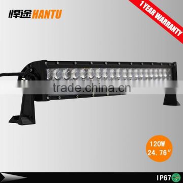 HOT SALE!!! 4d led light bar 120W led driving light pama lens car head lighting