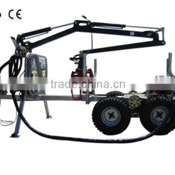 Grapple crane 350 ATV trailer