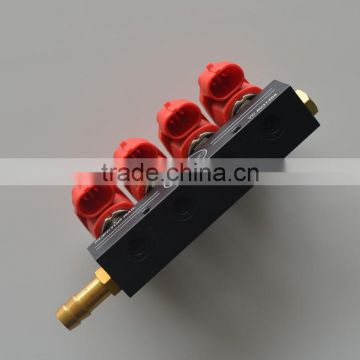 cng/lpg 2.5 ohm injector rail/fuel injector