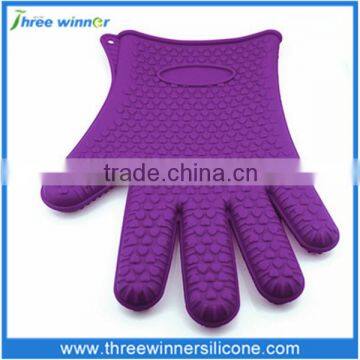 high temperature silicone finger oven glove
