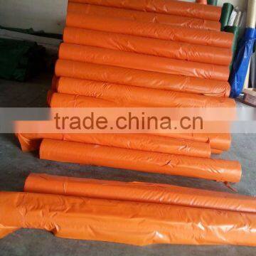UV Treated Waterproof Bright Orange PE Tarpaulin Sheet