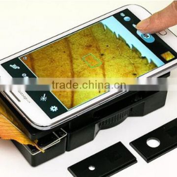 Best design LED microscope for smartphone , phone Magnifier , mobile phone microscope