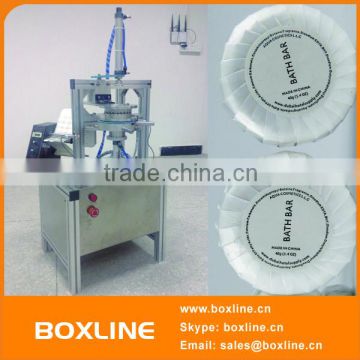 Small Pneumatic Soap Pleated Wrapping Machine