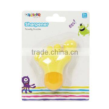 Novelty Single hole sharpener / feet shape / for kids