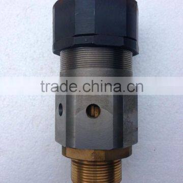 Male thread air signal safety valve