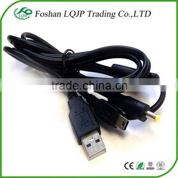 New 2-in-1 USB Data & Power Cable for Sony PSP 1000 or for PSP Slim 2000 Data Cable