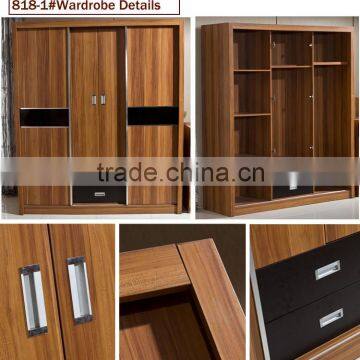 Wooden Small Bedroom Wardrobe Designs photo-2
