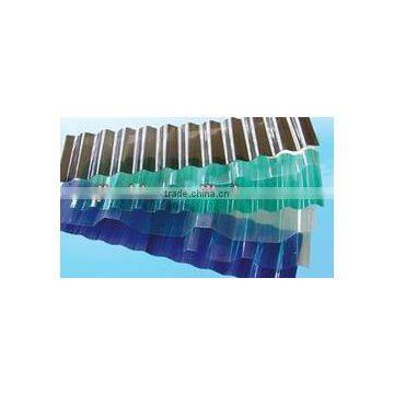 polycarbonate clear corrugated plastic roofing sheets