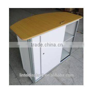 Promotional Retail Wood Table Top Display Shelf