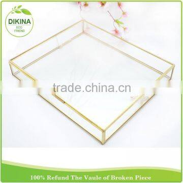 Antique Vintage Wedding Birthday Present Gift Mini Love Sculpture Glass Holder {] Smoke Cigarette Decorative Thin Metal Cake Box photo-2