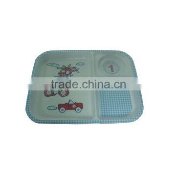 Melamine Divided Tray With 3 Compartment photo-2