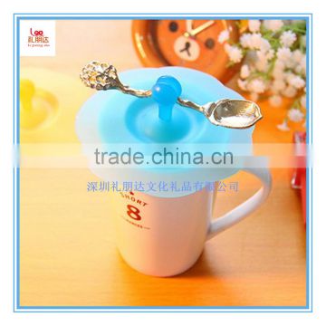 Hot sale Premium Silicone Drink Lids, Silicone Suction cup Lids, silicone covers makes a Tight Seal on all smooth rims