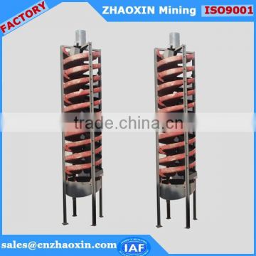 Factory Price Mineral Spiral Chute, Spiral Plant for Iron Sand Separation