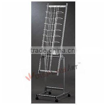 Wire Floor Literature Display Stand