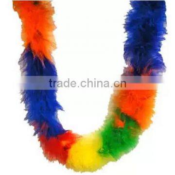 Multi-color -Fluffy Boa, Rainbow