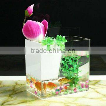 clear exquisite acrylic flower vase