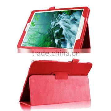 OEM Factory Supply Hight Quality Back Fort Function Leather Case Cover for Galaxy Pad