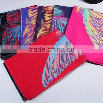 2016 Wholesale Scarves Eagles Printed Animal Shawl Acrylic Wool photo-5