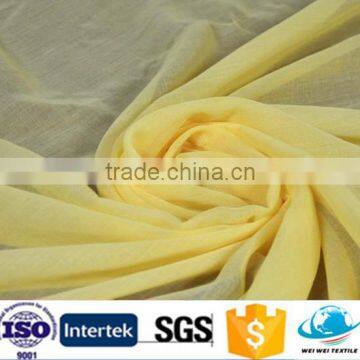 cheap 100% polyester voile fabric China manufacturer for lady scarf