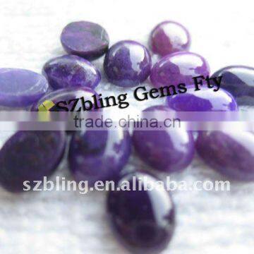 Hot seller lowest cost purple sugilite gemstone cabochon for ring setting