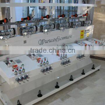 high speed thread cone winding machine for intermingled yarn