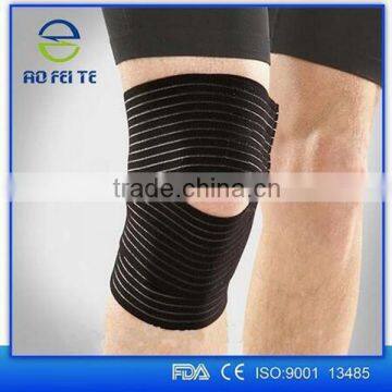 Wholesale Black Elasticated Shin Guards Pads Knee Protector photo-4