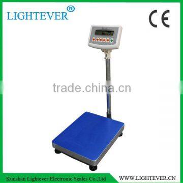 150kg checker plate weighing platform scale 400*500mm