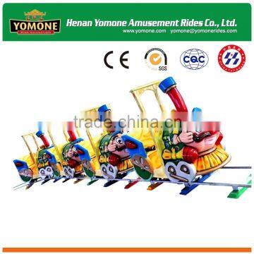 High quality attractions of amusement park electric trains with track or trackless for sale