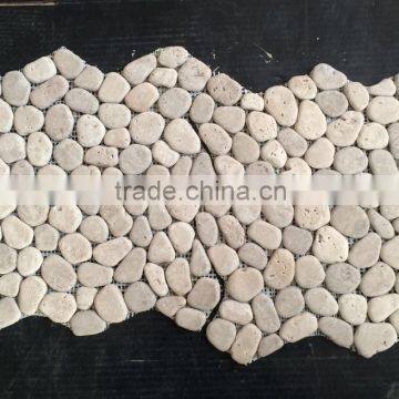 Natural Stone White Pebble Stone for Garden photo-5
