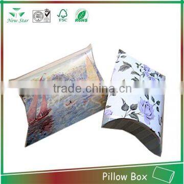 pillow box for gift packaging