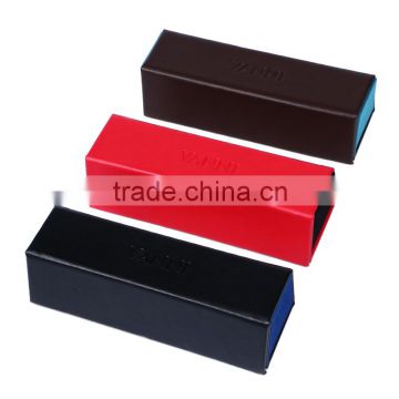 most popular trapezoid sunglass folding paper box with magnet closure