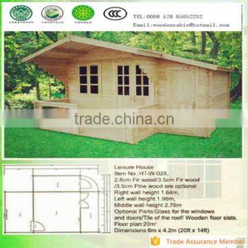 Low Cost Prefab Wooden garden house and Chalet for Sale