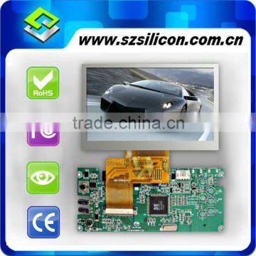 Car Monitor Control Board With Monitor Display