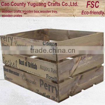 Antic wooden crates,fruit and vegetables wooden crates,wooden storage crates