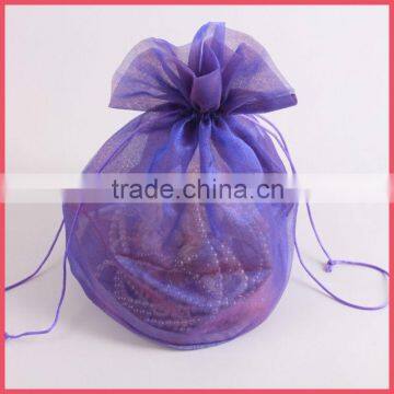 Beautiful cheap custom candy jewelry organza favor bag