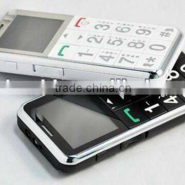 A668 super low price senior mobile phone FM SOS Torch MP3 MP4 GPS French Germany Russian Spanish 03