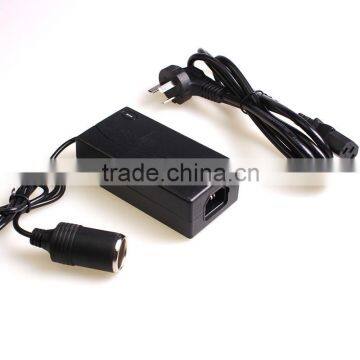 12V DC cigarette lighter adapter 12v4a ac dc adapter with wires cable