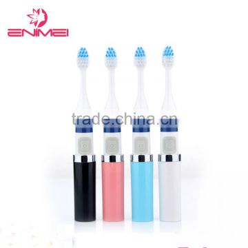 HOT !!! Waterproof battery powered electric toothbrush with holder and replace head