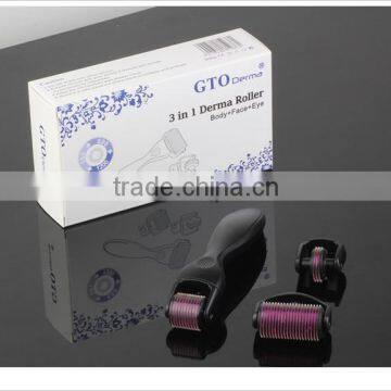 Face Roller 180/600/1200 Titanium Needles Derma Roller 3 IN 1 photo-3