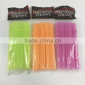 Eco-friendly & Safe Plastic colored Flexible Drinking Straws