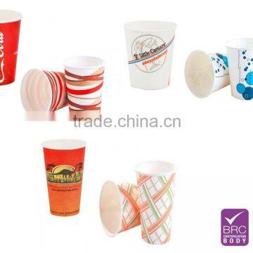 Custom Printed Paper Cups For Cold Drinks 7oz/7,5oz/8oz/9oz/12oz/14oz/16oz photo-2