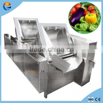 Commercial Automatic Two Tanks Vegetable and Fruit Washing Machine