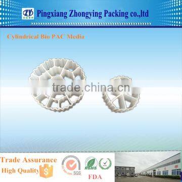 Random Plastic Media for Submerged Beds and Anaerobic Reactors