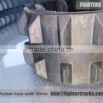 Small Rubber track 50mm for robot