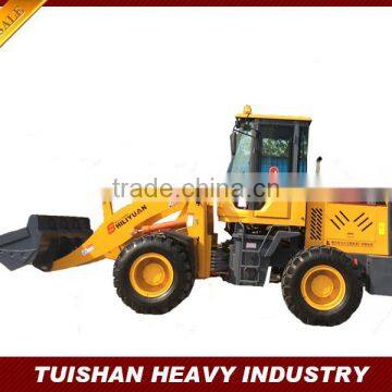 China agriculture machinery small front end loader with DEUTZ engine and big tire