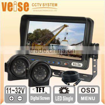 Rearview Camera System for Bus & Coach School Bus Freight & Hgvs Municipal & Garbage Truck Safety Vision