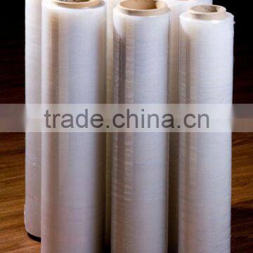 Stretch film goods wrapping