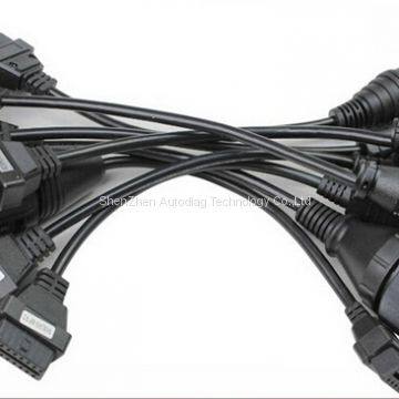 8 Piece Truck Cables OBD2 Adapter Truck Diagnostic Cable for Ds150,cdp+ photo-2